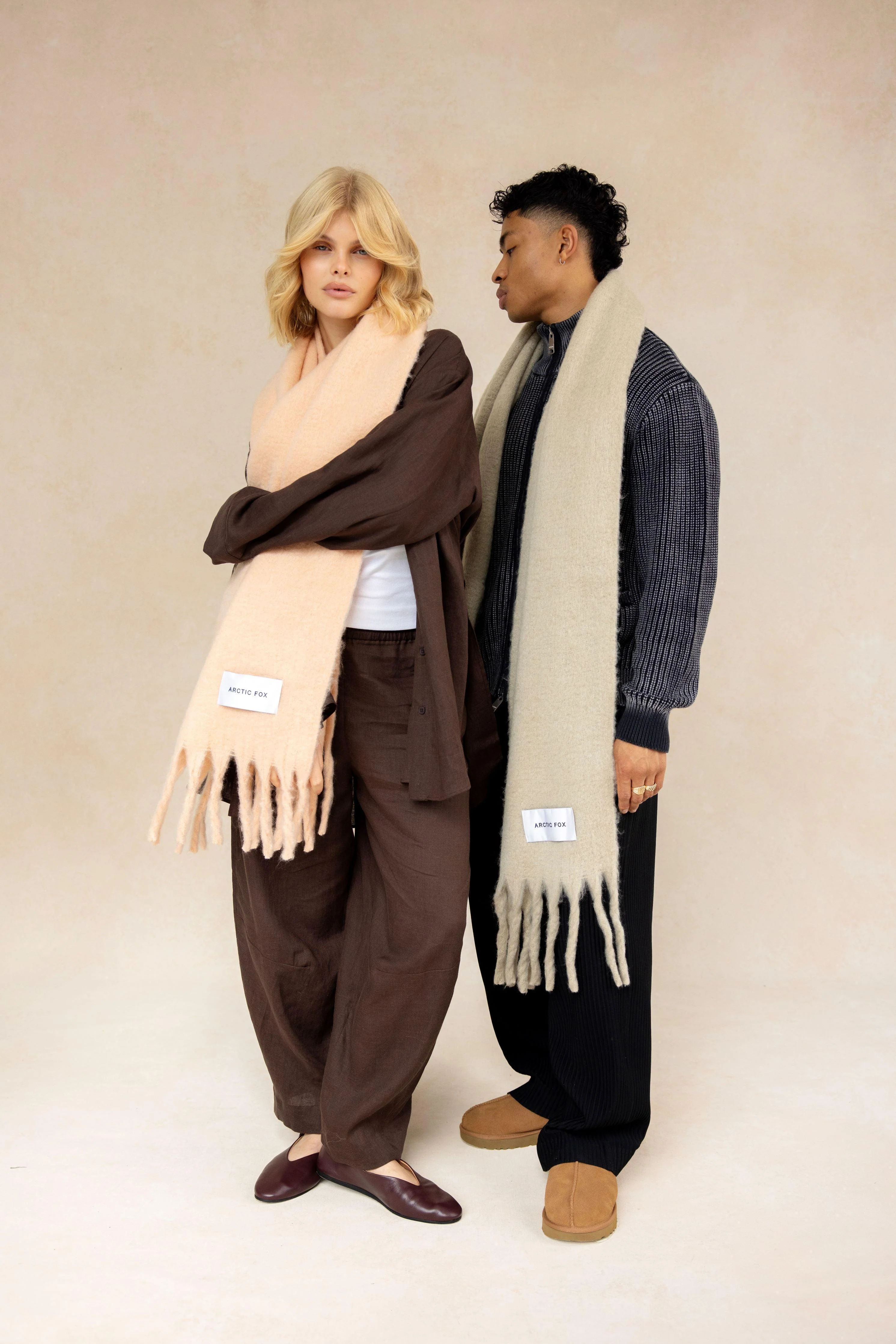 The Stockholm Scarf - Pink Clay - Image 5